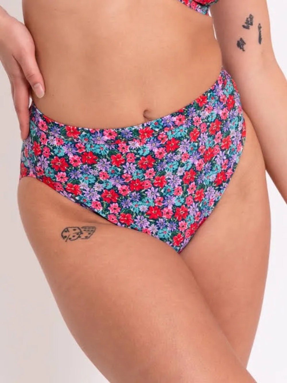 Curvy Kate Women's Kitsch Kate High Waist Bikini Brief: Large